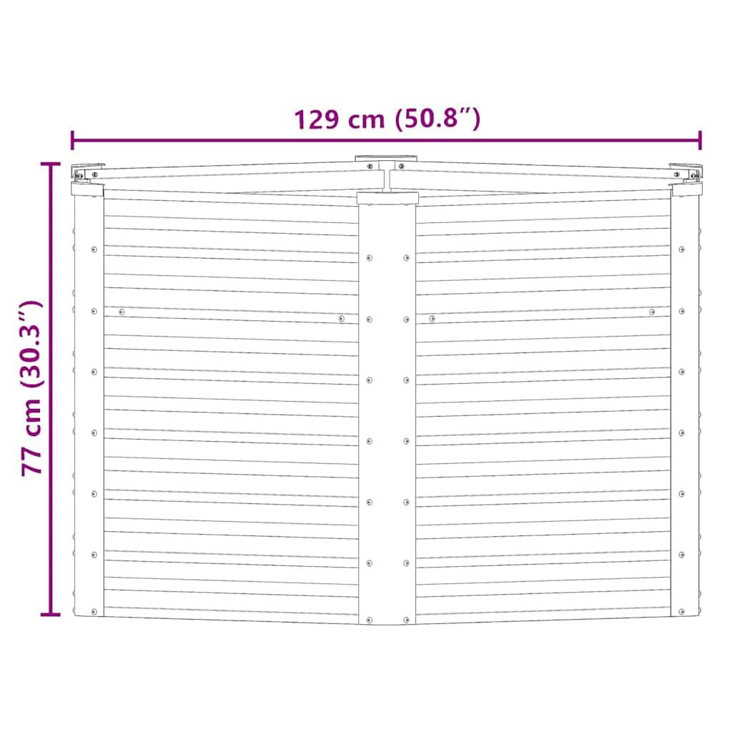 Prolenta Premium - Jardinière acier gris - Prolenta premium p338.9 - Image 9