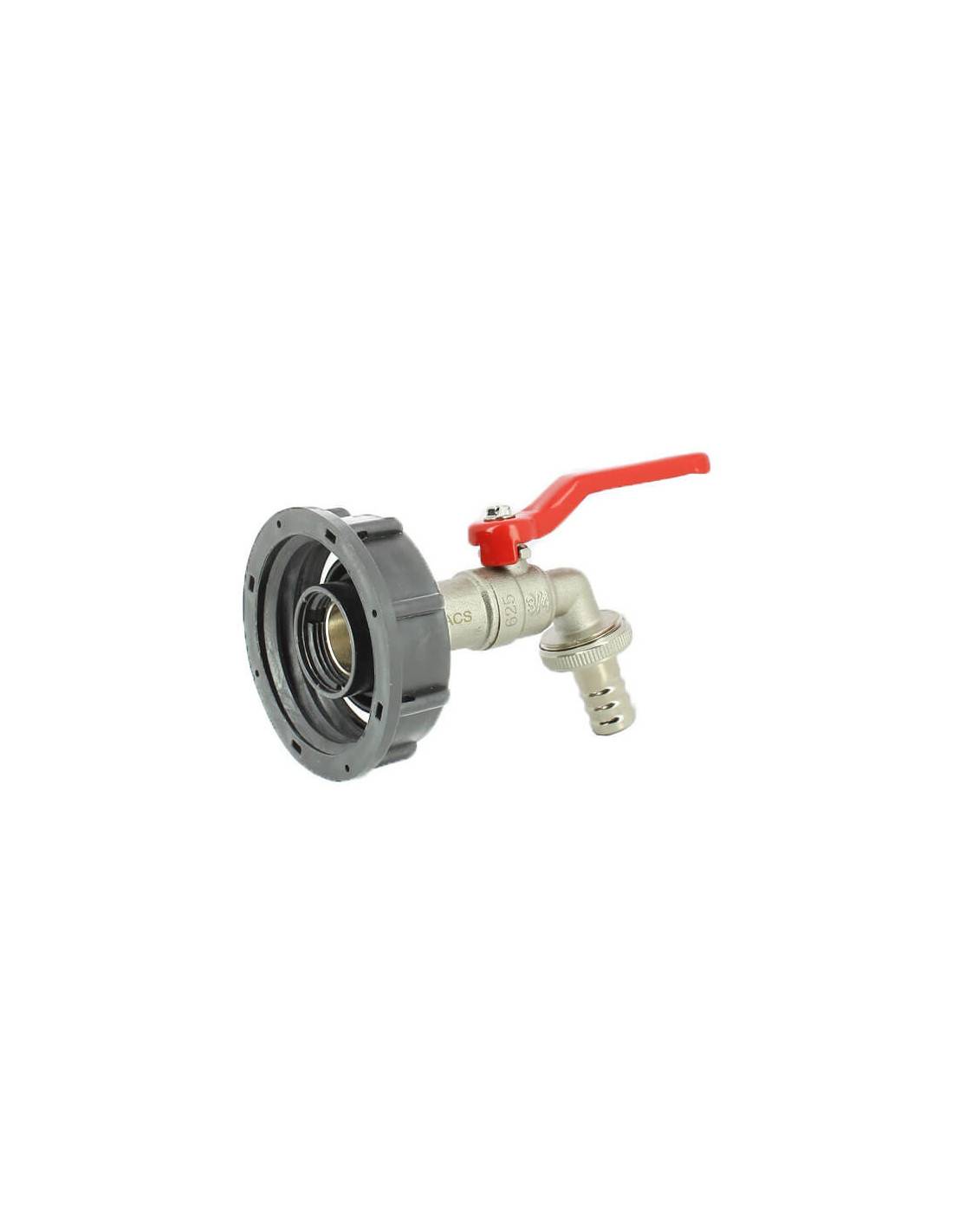 Raccord cuve eau S60X6 - Robinet ECO laiton 15 mm - Imagen 3