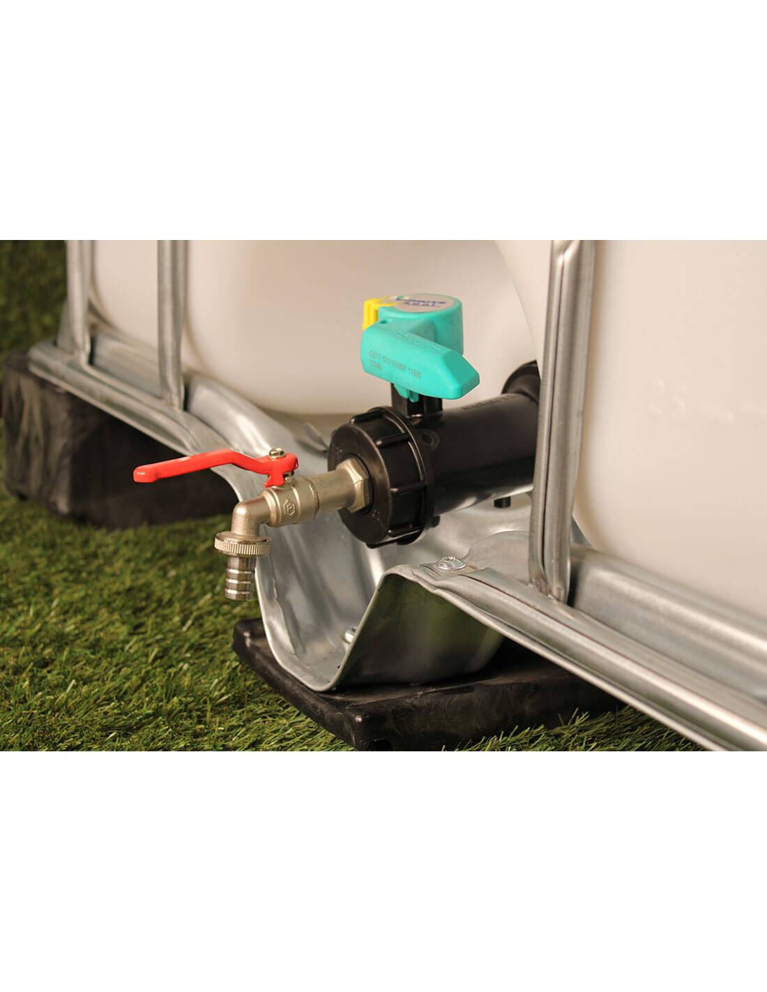 Raccord cuve eau S60X6 - Robinet ECO laiton 15 mm - Imagen 2