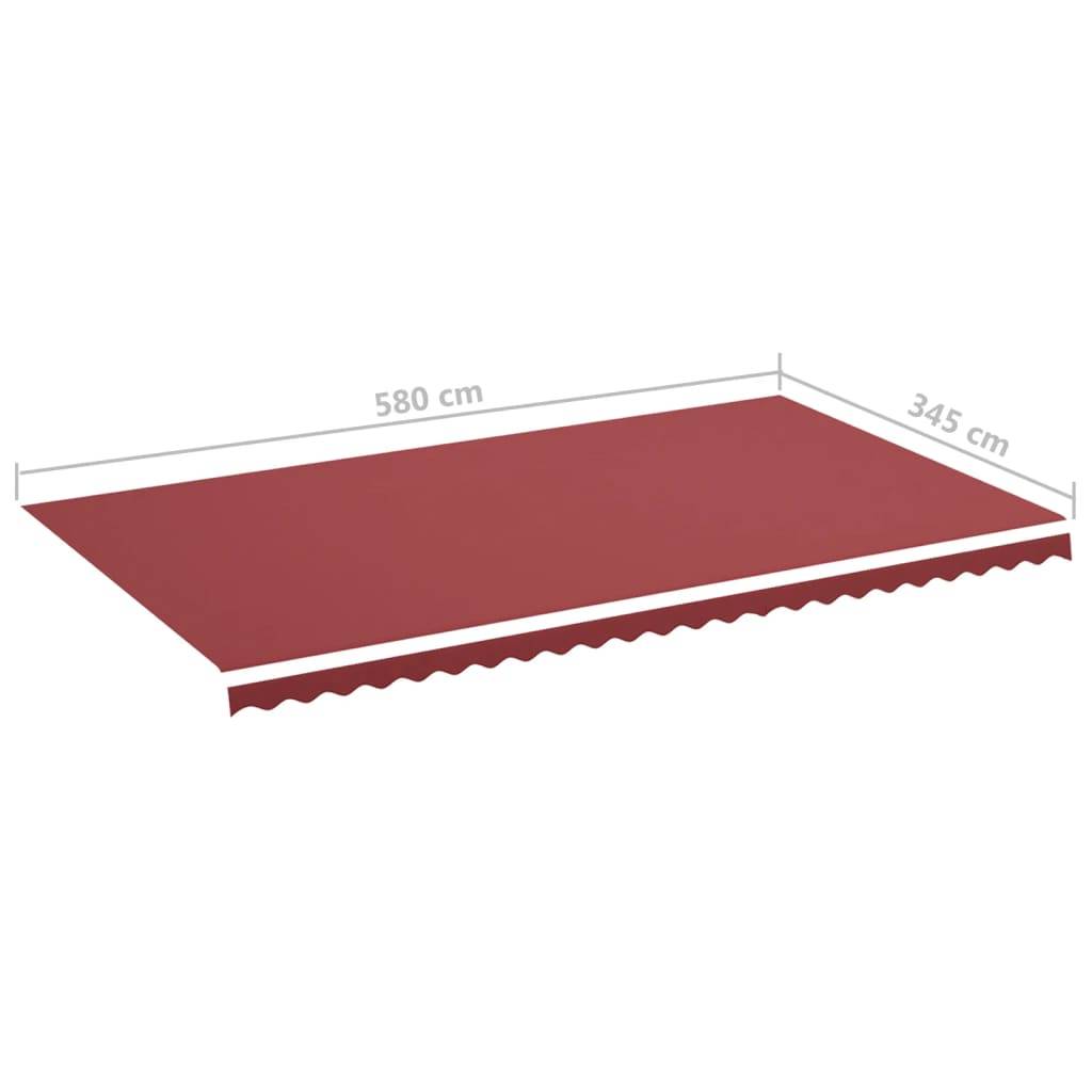 Prolenta Premium - Store banne  Juna Rouge  580 X 345 cm  - P87209R - Image 5
