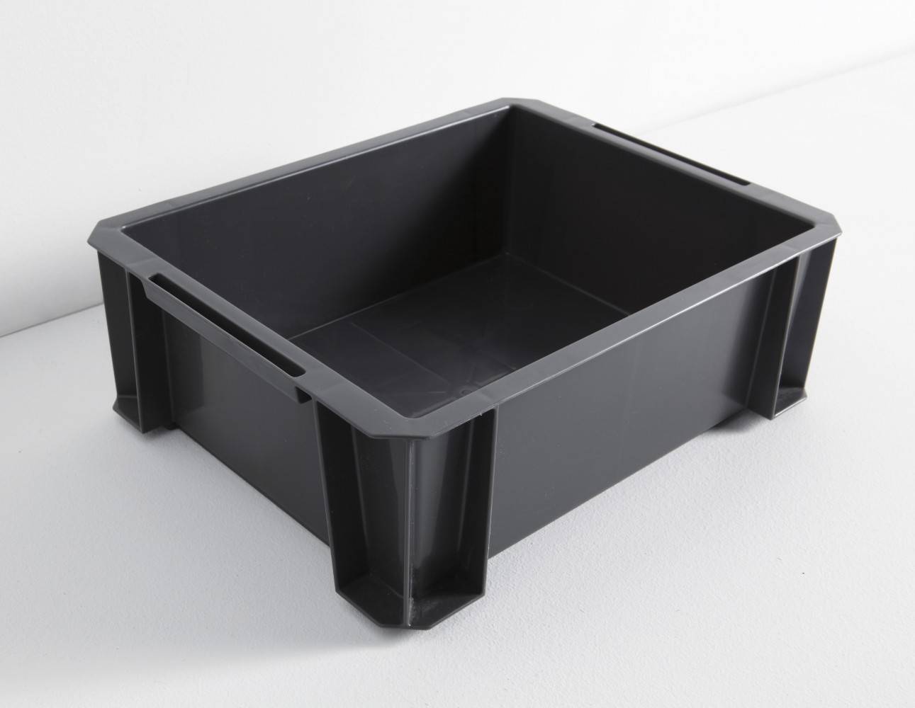 Centrale Brico - bac de manutention IRIS plastique anthracite l.35 x P.27.5 x H.12 cm cm, 8 l
