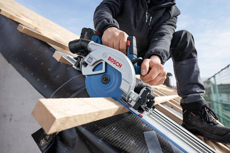 Bosch - Scie circulaire 18V GKS 18V-57-2 GX + Rail de guidage FN 440 X Solo (machine seule) | 06016C1003 - Bosch - Image 4
