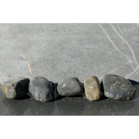 Gros Galet NOIR Mat 100-200 - pack 15 Galet - Image 9