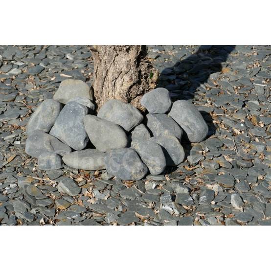 Gros Galet NOIR Mat 100-200 - pack 15 Galet - Image 4