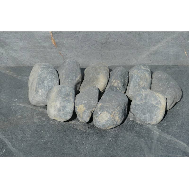 Gros Galet NOIR Mat 100-200 - pack 15 Galet - Image 7