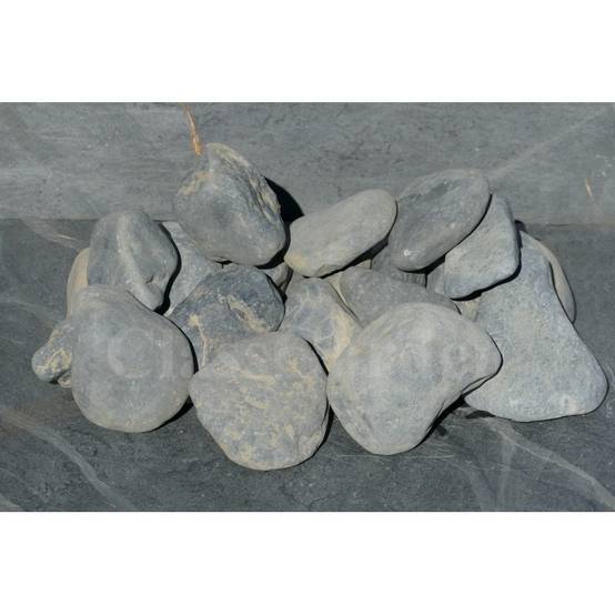 Gros Galet NOIR Mat 100-200 - pack 15 Galet - Image 1