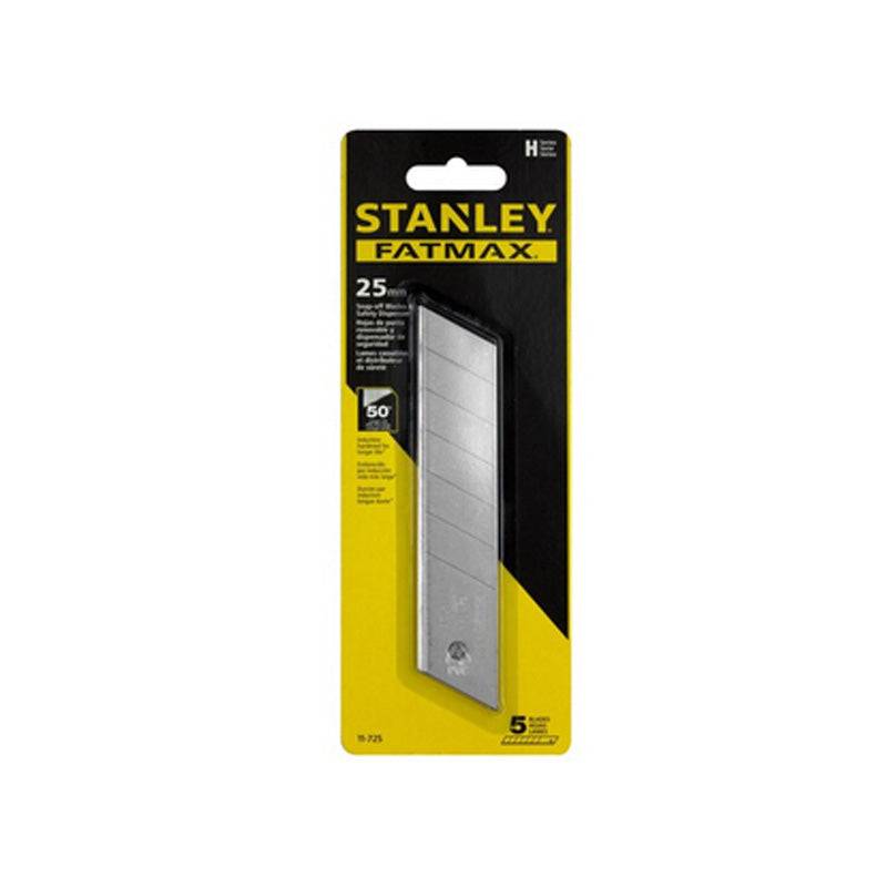 stanley - Lames de cutter 25mm - carte 5 lames - fatmax - STANLEY - 0-11-725 Stanley - Image 4