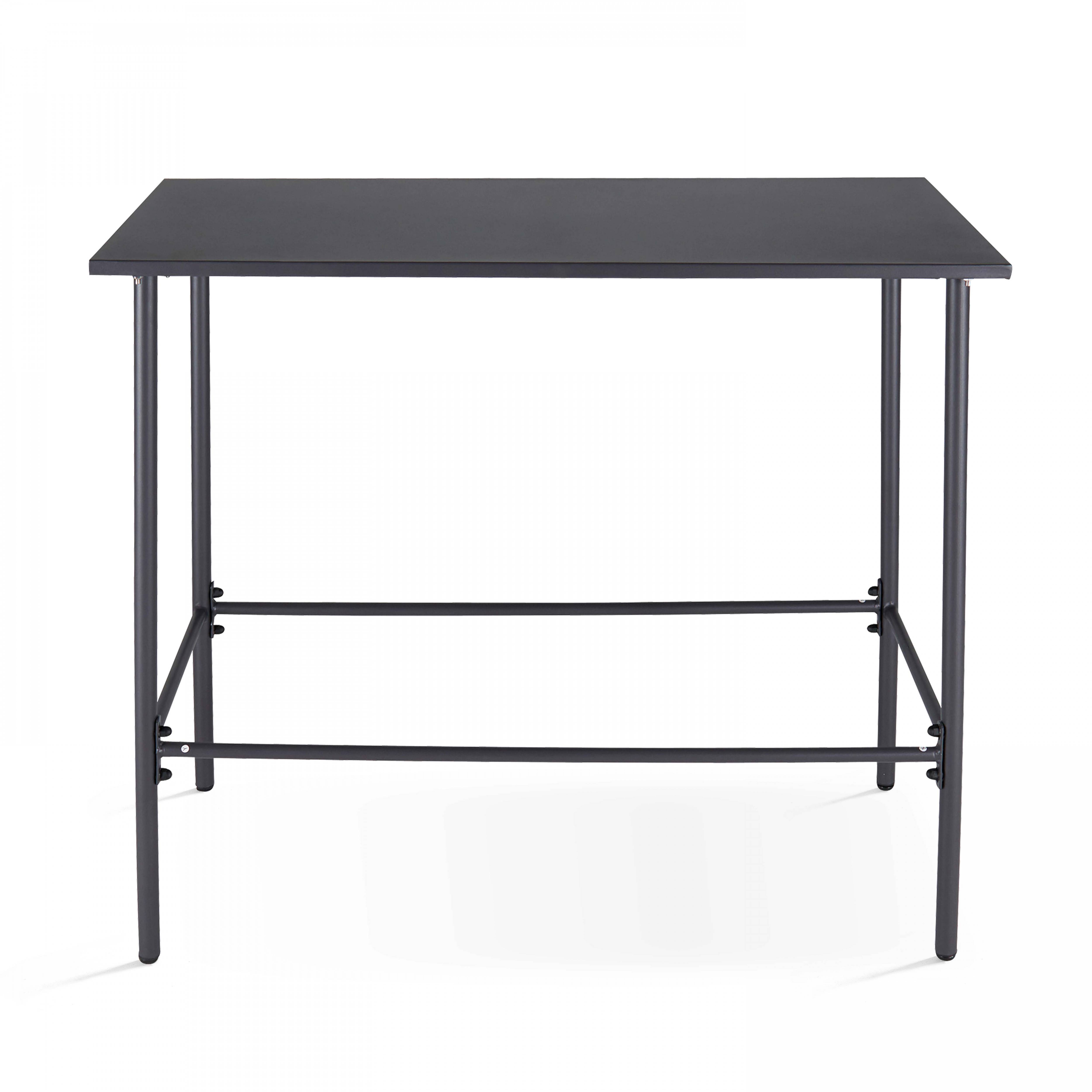 Oviala - Table de bar en métal anthracite Palavas - Oviala - Image 2