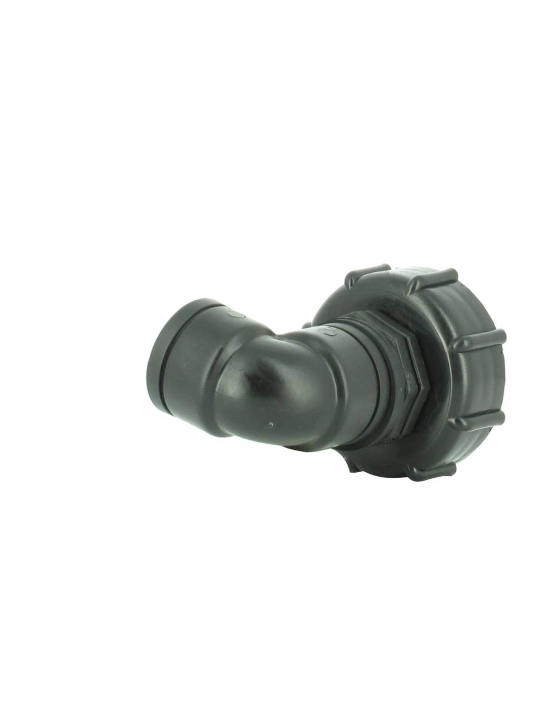 Raccord S60X6 - Sortie coudée femelle 3/4'' Pas gaz (20x27 mm) - Imagen 1