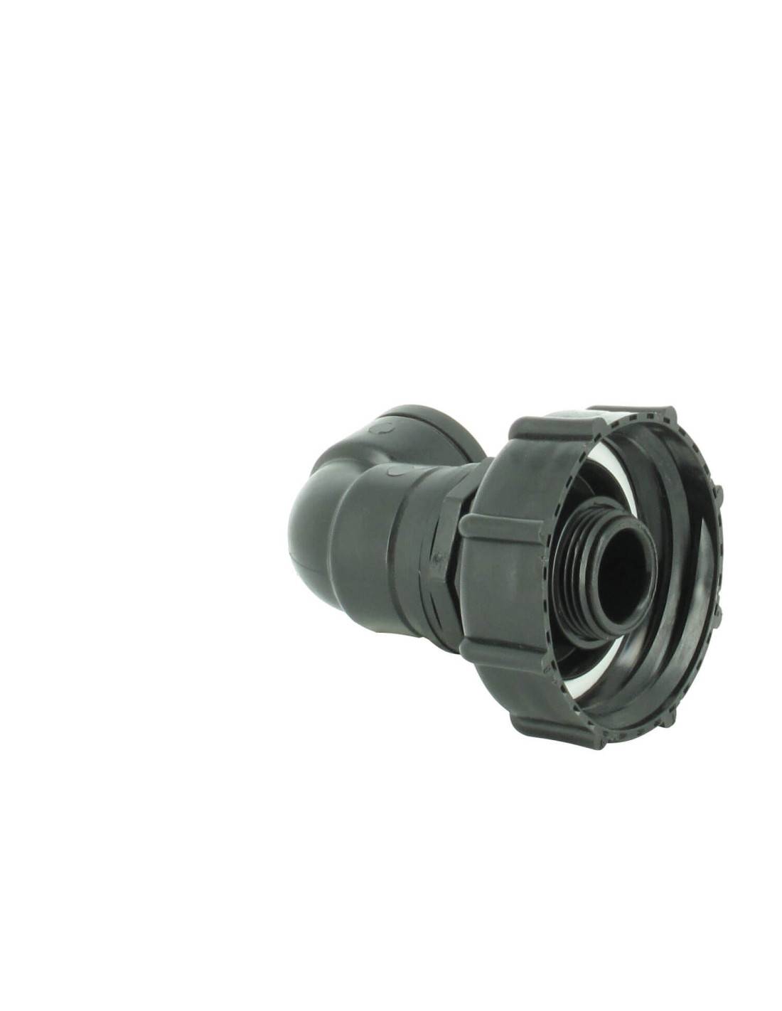 Raccord S60X6 - Sortie coudée femelle 3/4'' Pas gaz (20x27 mm) - Imagen 4