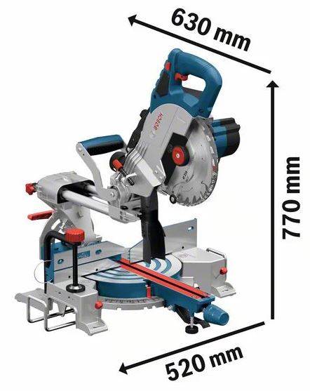 Bosch - Scie sur table BITURBO BOSCH GCM 18V-216 solo - 0601B41000 - Image 2