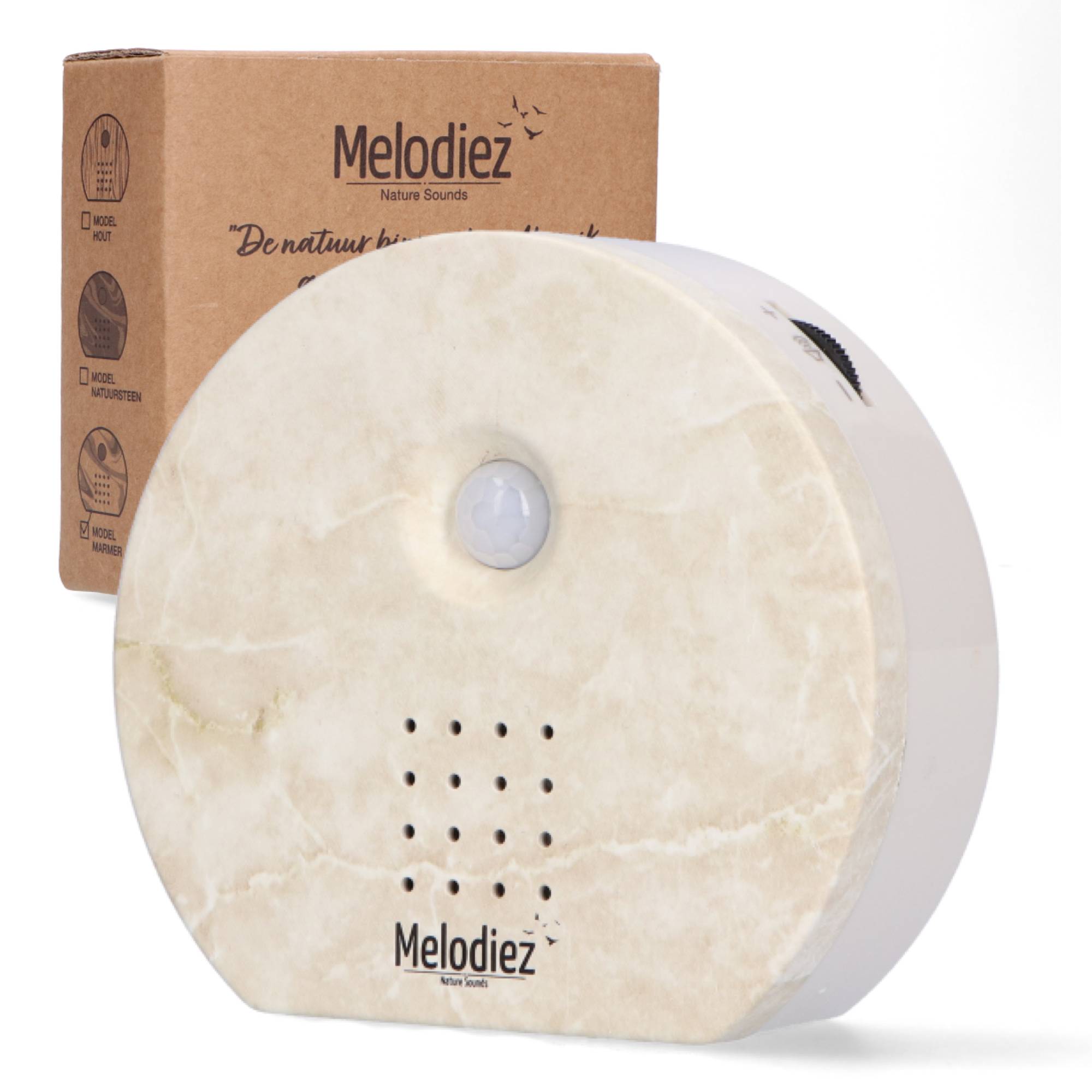 Boîte à musique Melodiez - pierre naturelle - Image 1
