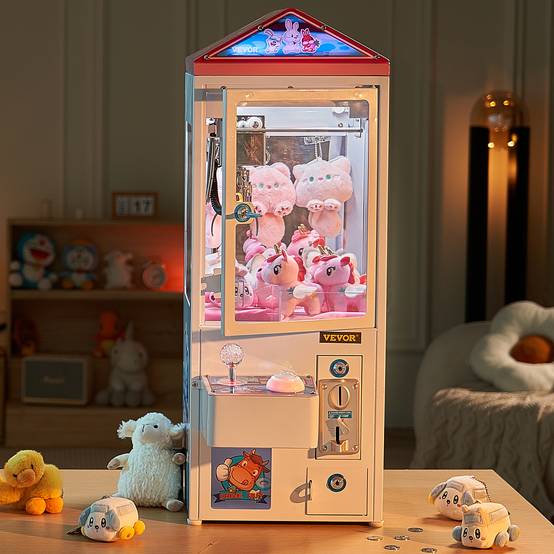 Vevor - Machine à griffes VEVOR, arcade commerciale, griffe acier réglable 0–130 mm, lumières et son, 50 pièces incluses, idéal pour enfants et fêtes. - Image 8