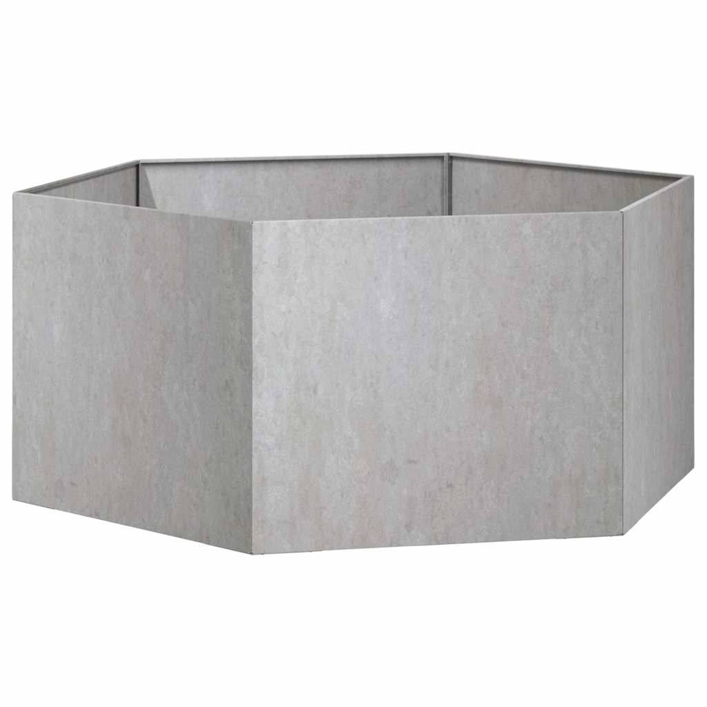 Jardinière | Pot de fleurs | Cache-pot | Bac à fleurs Rouillé 90x90x45 cm Acier corten - Image 4