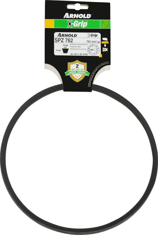 Arnold - Courroie trapézoïdale X-Grip V de type SPZ 762 Arnold - Imagen 1