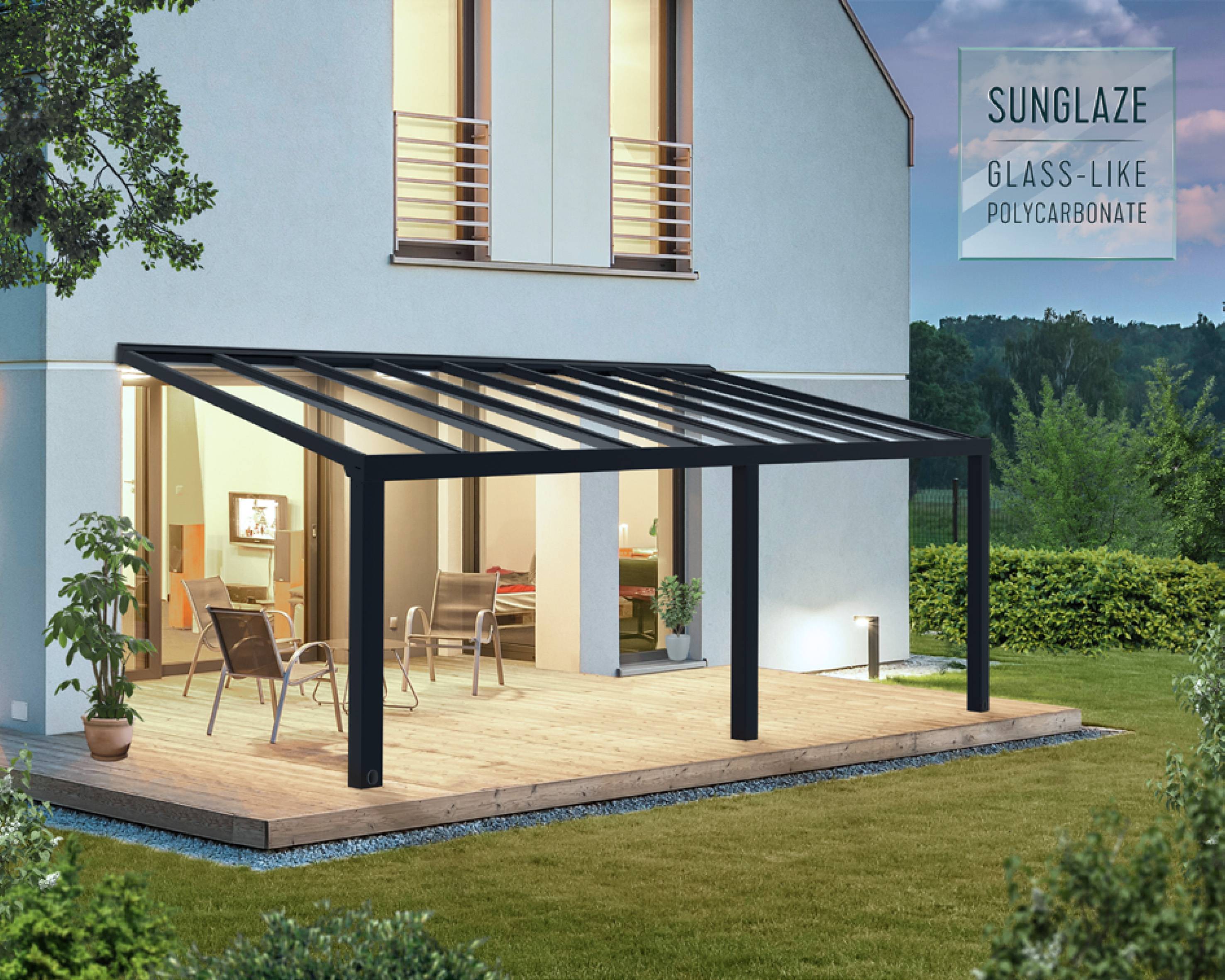 Canopia - Canopia Pergola Stockholm 3,4X6,6 Grise - Imagen 2