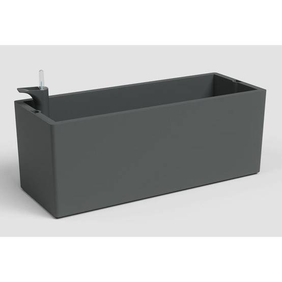 Artevasi - Jardinière rectangulaire 51 cm anthracite mat avec réserve d’eau 17 L - ARTEVASI - Image 1