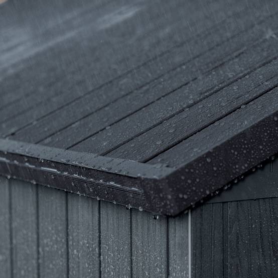 Keter - Abri de jardin DARWIN 6x4 Gris - Image 6