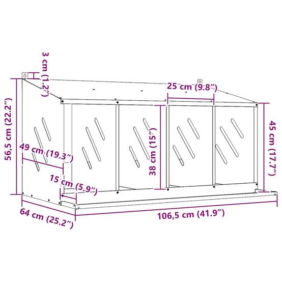 Pondoir à Poules 4 Compartiments en Métal Nichoir de Ponte pour Poulailler – ComfortXL Outdoor Living - Image 10