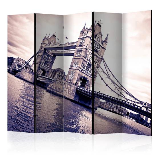 Paravent 5 Volets "Tower Bridge" 172x225cm - Image 1