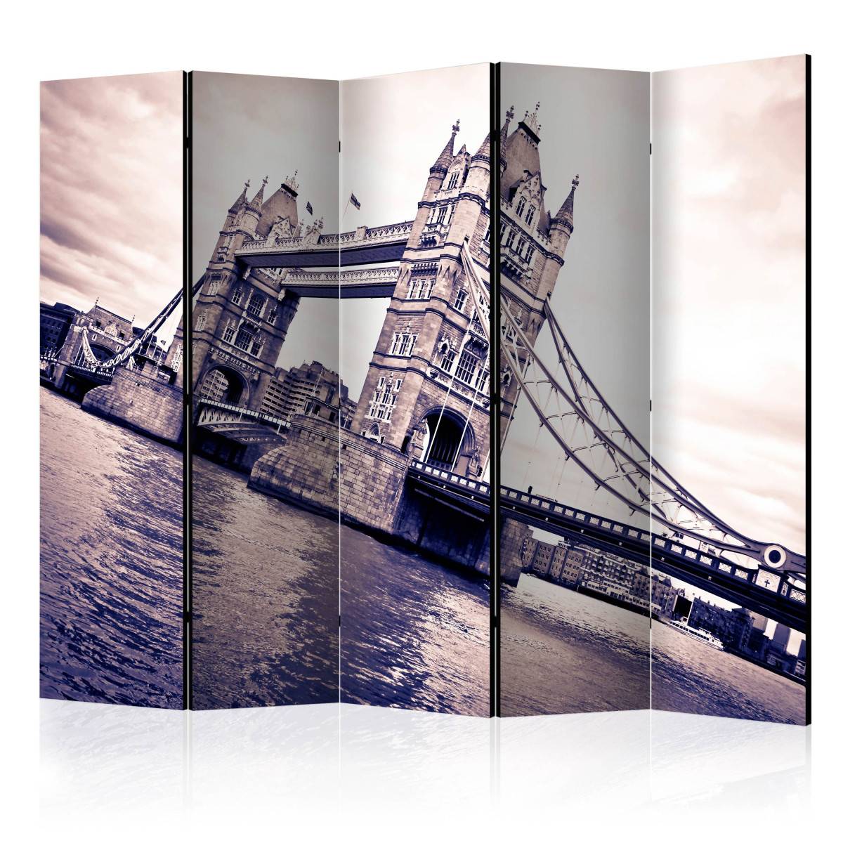 Paravent 5 Volets "Tower Bridge" 172x225cm - Imagen 1