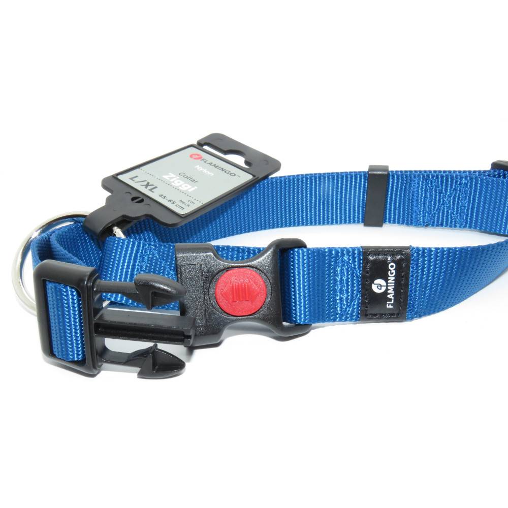 Collier Ziggi bleu 45 -65 cm. 25 mm taille L pour chien. - Imagen 5