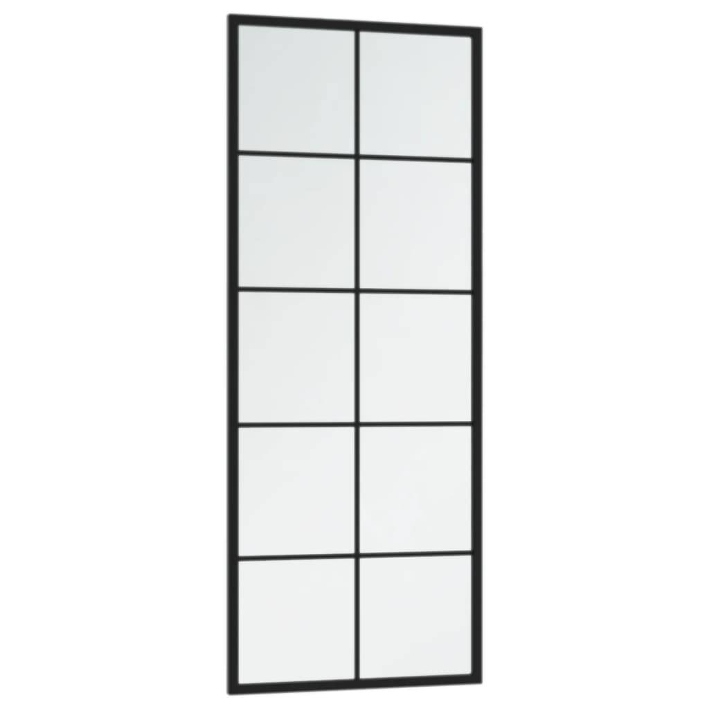 Maison Chic - 2pcs Miroirs muraux - Miroirs décoratifs noir 100x40 cm métal - Image 2
