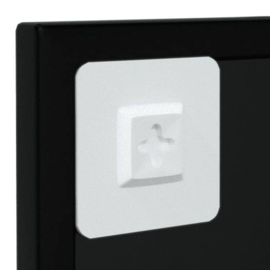 Maison Chic - 2pcs Miroirs muraux - Miroirs décoratifs noir 100x40 cm métal - Image 5