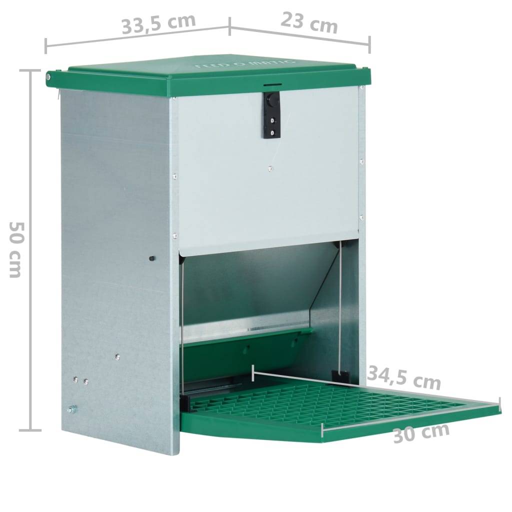Vidaxl - Mangeoire automatique pour volaille avec pédale 12 kg vidaXL 171446 - Imagen 3