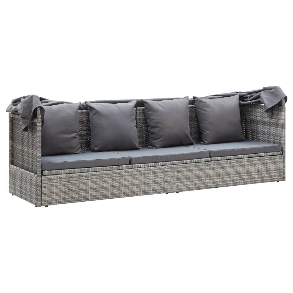 Prolenta Premium - Store banne Vyndis Gris 200 X 60 X 124 cm - P87209G - Image 8