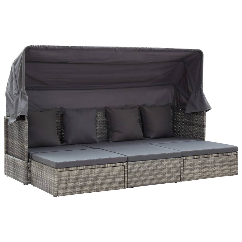 Prolenta Premium - Store banne Vyndis Gris 200 X 60 X 124 cm - P87209G - Image 1