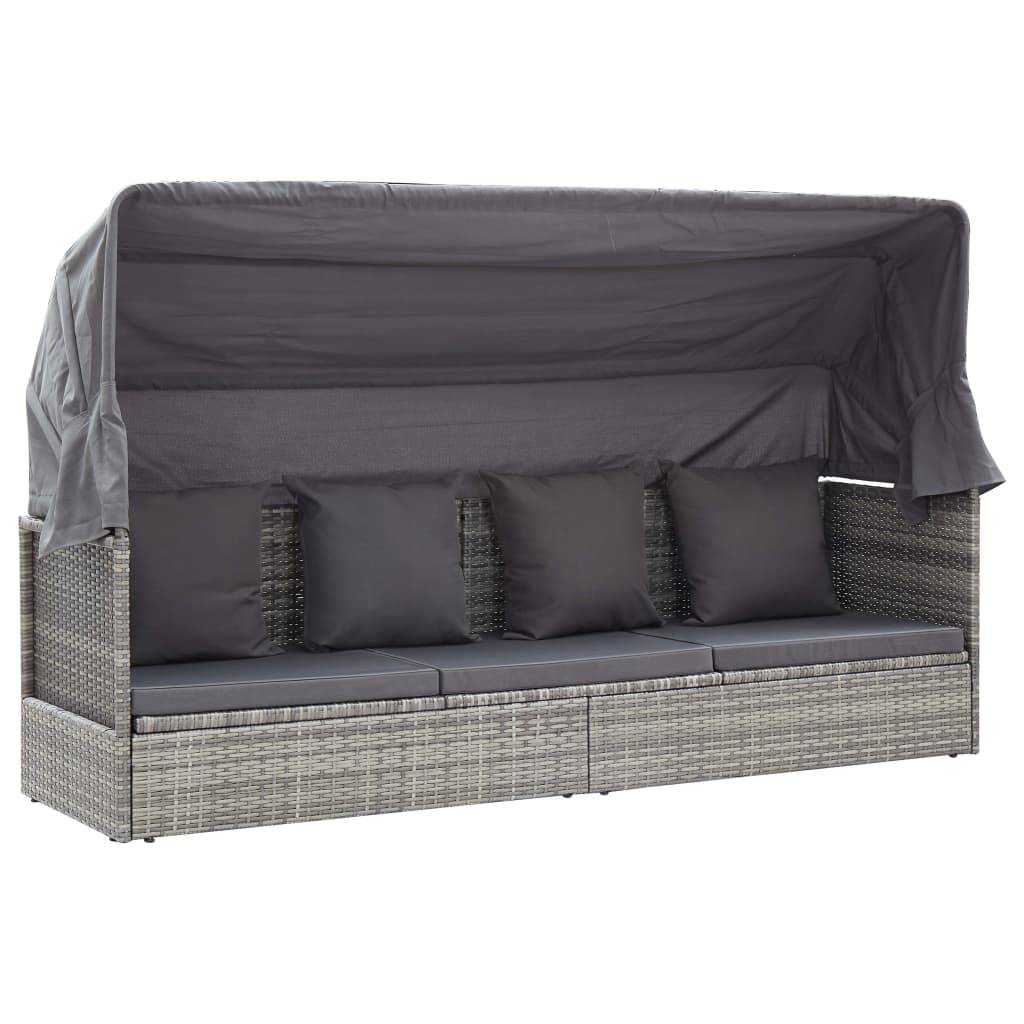 Prolenta Premium - Store banne Vyndis Gris 200 X 60 X 124 cm - P87209G - Image 4