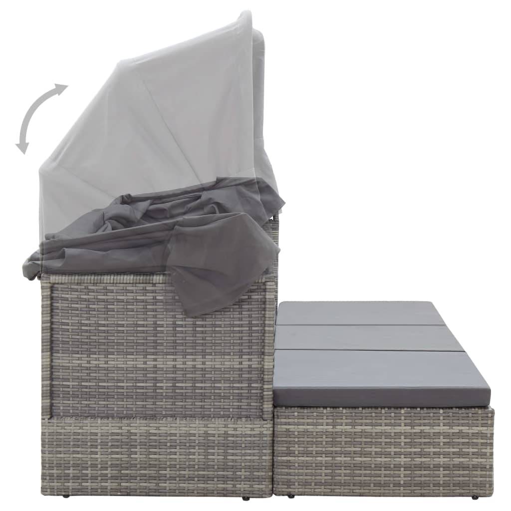 Prolenta Premium - Store banne  Vyndis Gris  200 X 60 X 124 cm  - P87209G - Image 9