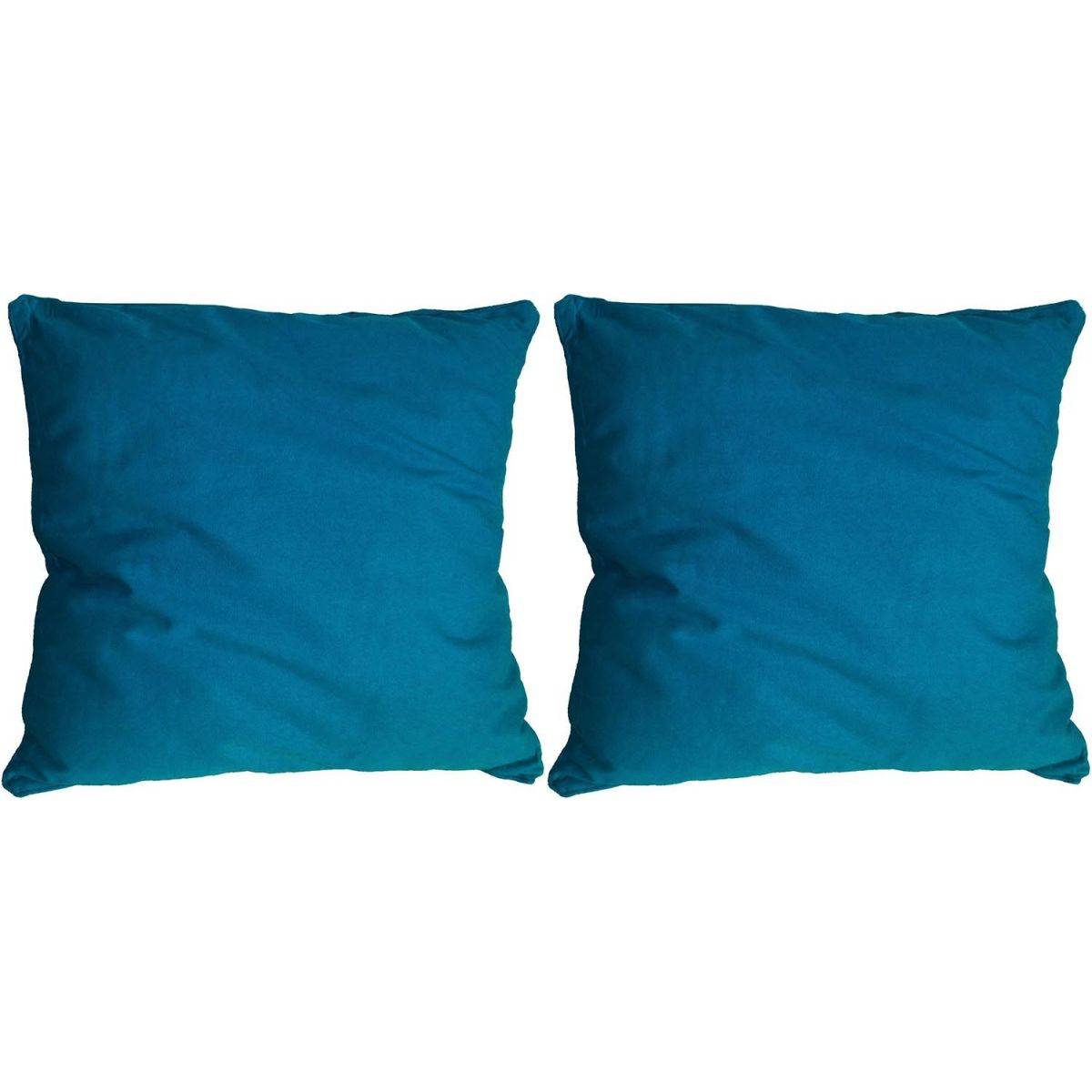 Jardindeco - Coussin en coton coloré Salsa 45 cm (Lot de 2) - Imagen 1