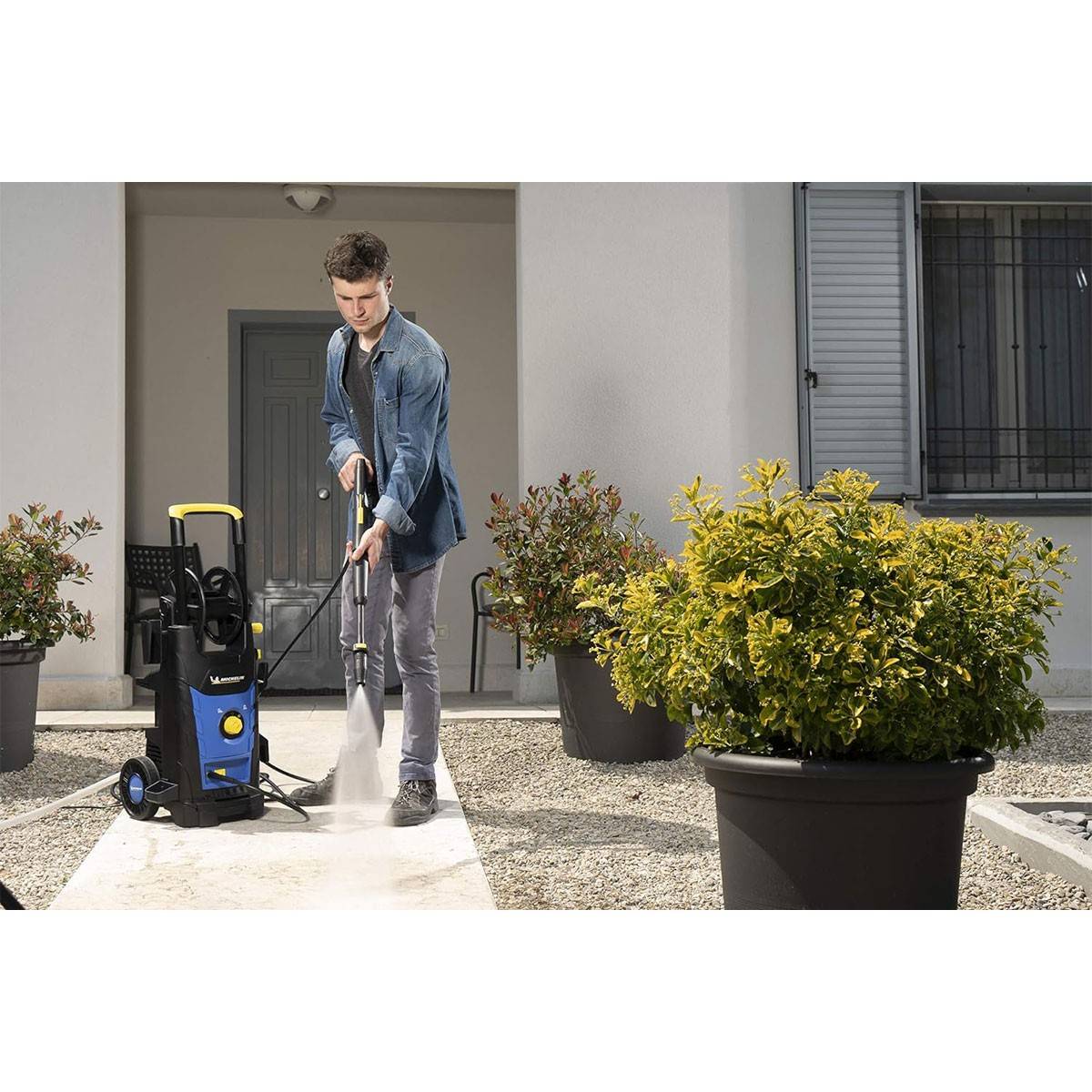 Nettoyeur Haute Pression 140 Bar 1900W Double Speed System 460 l/h MICHELIN - Imagen 5
