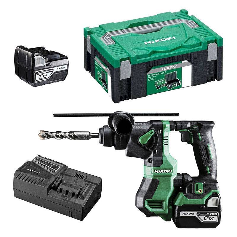 Perforateur SDS-Plus 18V HIKOKI DH18DPAWPZ 2 x 5,0Ah en coffret Hikoki - Imagen 1