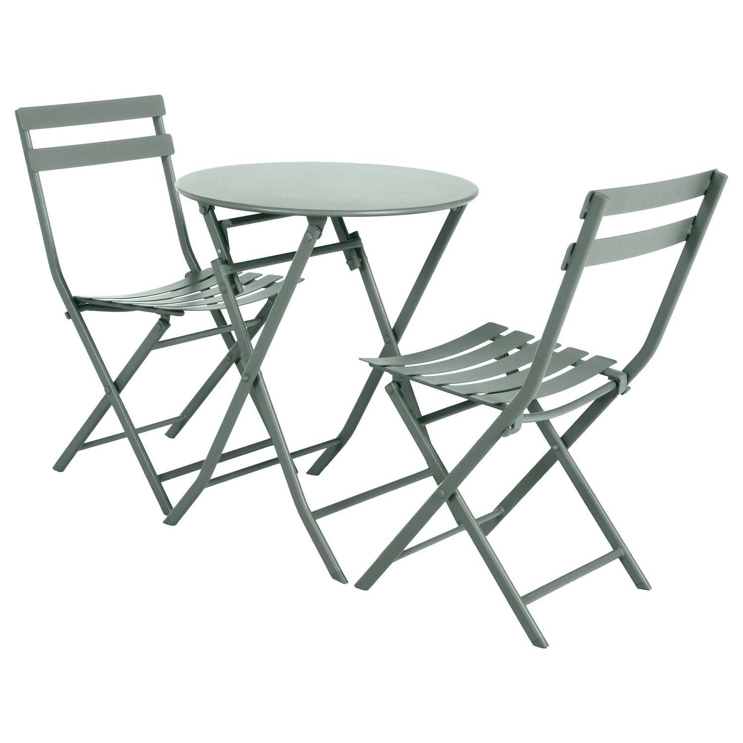 Hesperide - Table de jardin pliante ronde Greensboro - 2 Places - Hespéride - Image 4