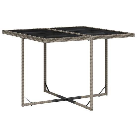 Vidaxl - Ensemble à manger de jardin 5 pcs coussins gris résine tressée vidaXL 3211076 - Image 9