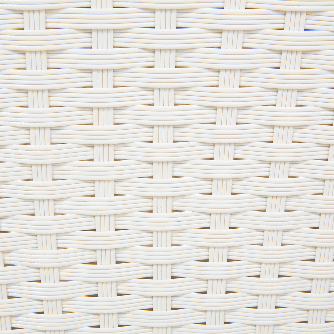 Beliani - Chaise longue de jardin Polyrotin Blanc SYLT - Beliani - Imagen 8