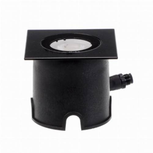 Jardiprotec - Spot de sol carré 24V - Small Terra Square - 1W - Alu - Imagen 2