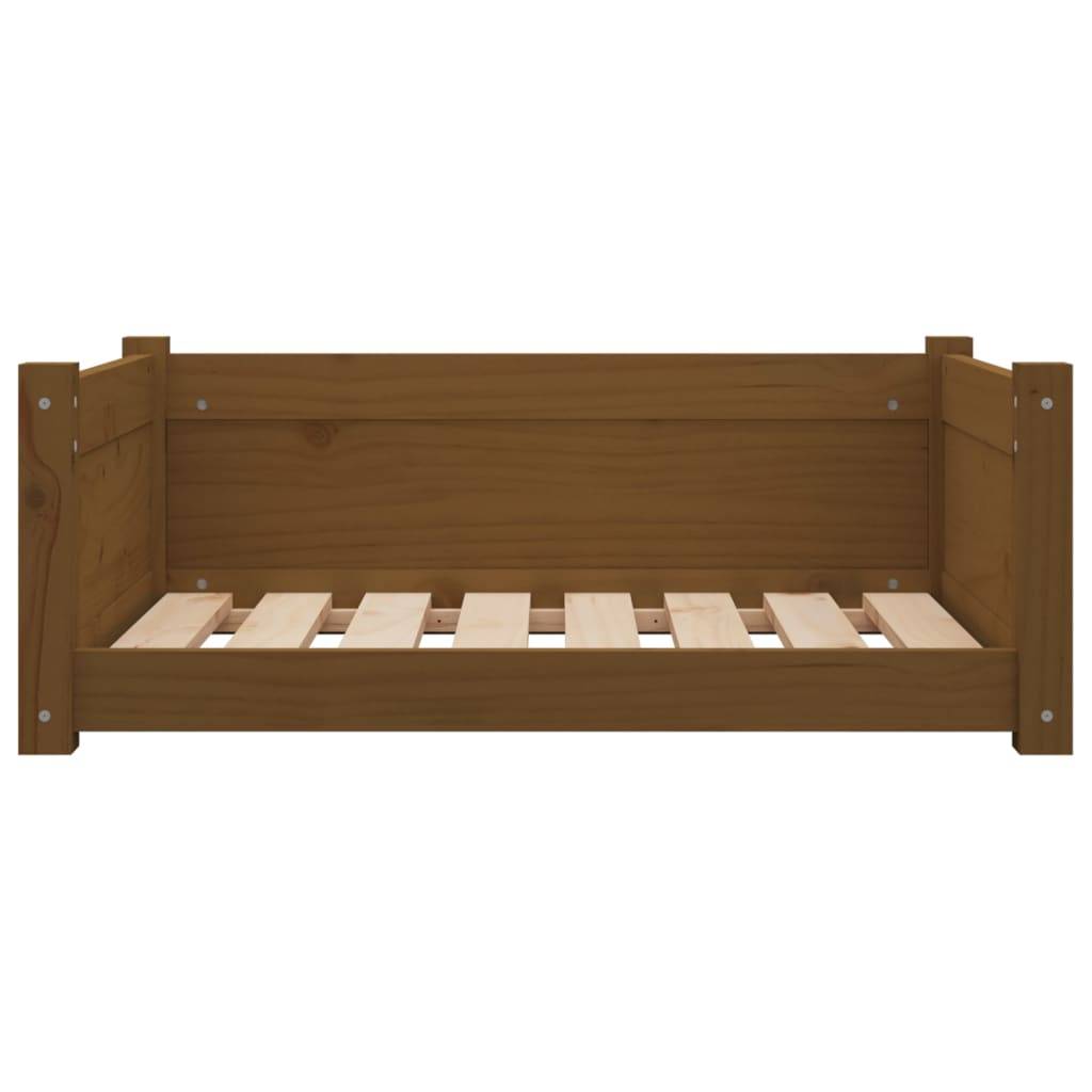 Vidaxl - Lit pour chien Marron miel 75,5x55,5x28 cm Bois de pin solide vidaXL 821455 - Imagen 6