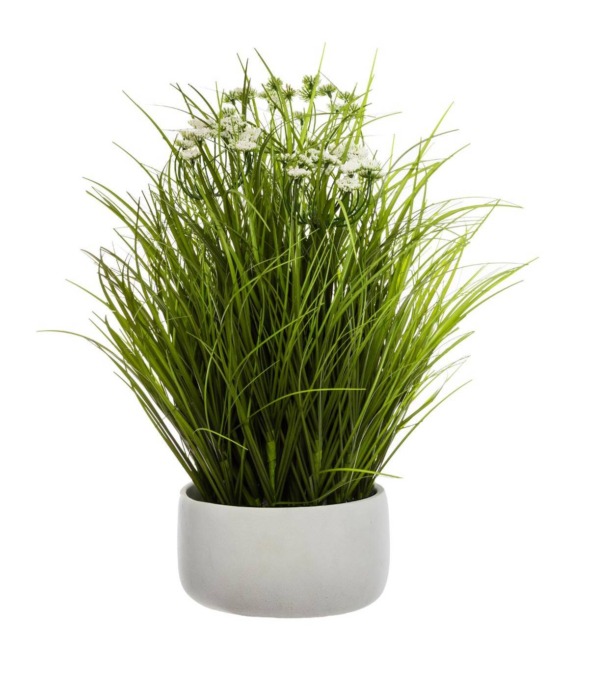 Plante artificielle Herbes Folles dans un pot H 50 cm - Image 1