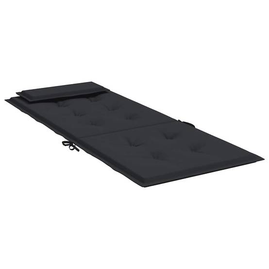 ComfortXL - Lot de 6 Coussins pour Chaise de Jardin Dossier Haut Tissu Oxford Imperméable Salon de Jardin Noir 120x50cm – ComfortXL Outdoor Living - Image 6