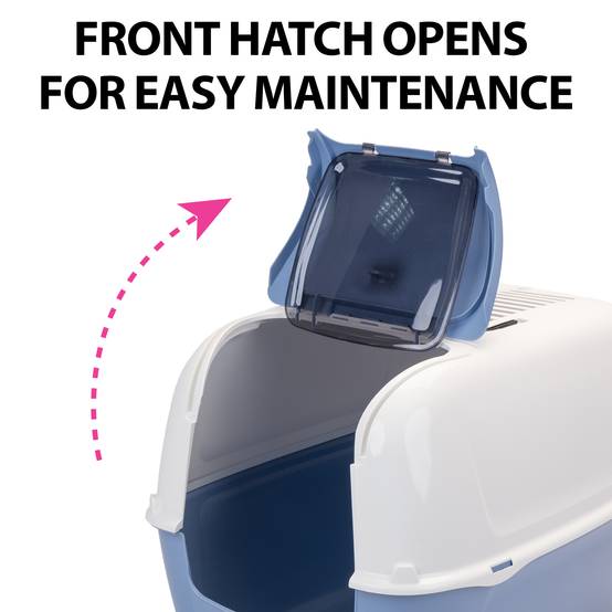 Ferplast - Ferplast PRIMA CABRIO litière fermée chat chats filtre à charbon - Imagen 6