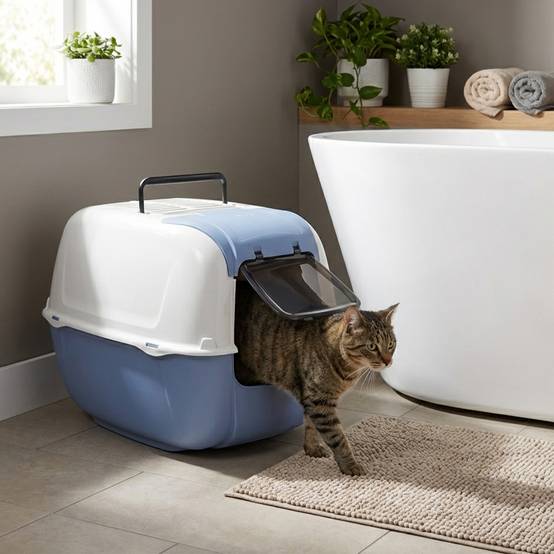 Ferplast - Ferplast PRIMA CABRIO litière fermée chat chats filtre à charbon - Imagen 3