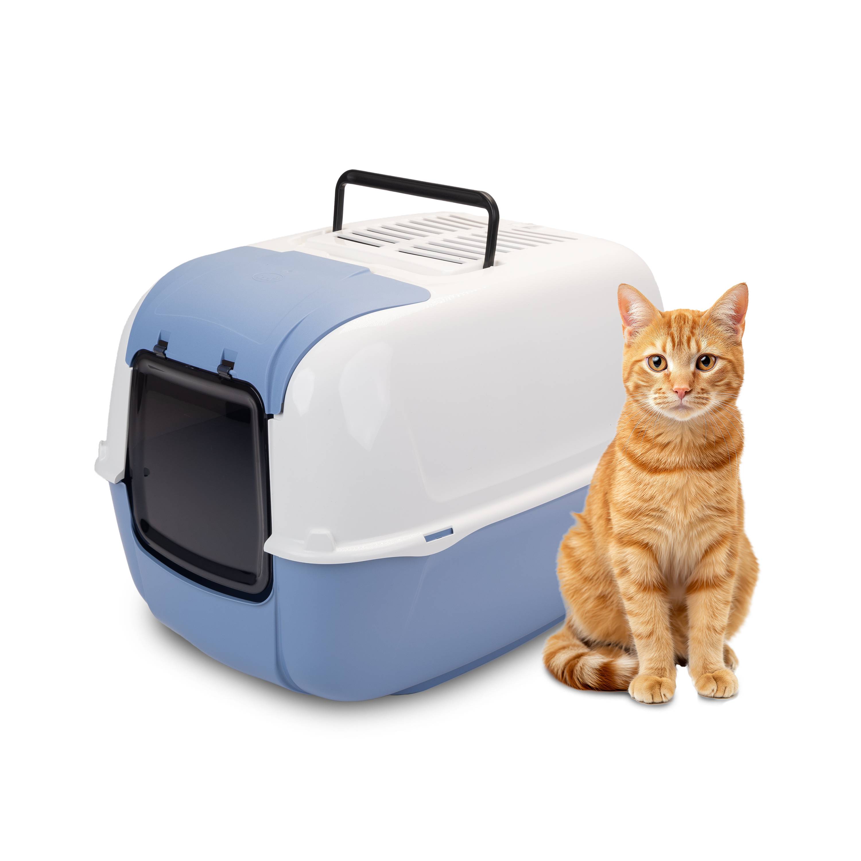Ferplast - Ferplast PRIMA CABRIO litière fermée chat chats filtre à charbon - Imagen 4