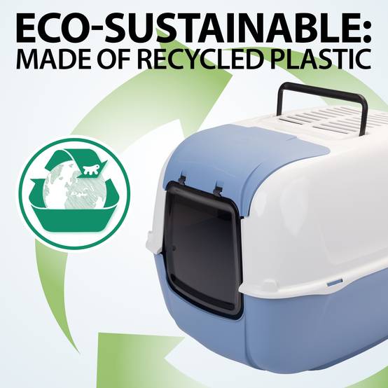 Ferplast - Ferplast PRIMA CABRIO litière fermée chat chats filtre à charbon - Imagen 8