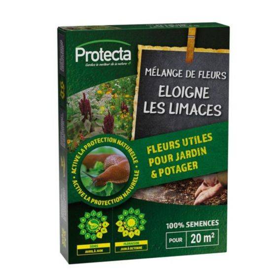 Protecta - Protecta - Mélange de fleurs - Éloigne les limaces - 50g