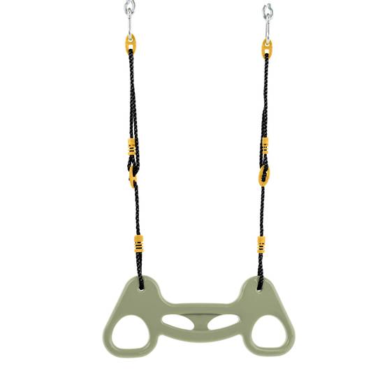 Tp Toys - Trapèze 3 en 1 pour portique H190-250 cm vert kaki - Image 2