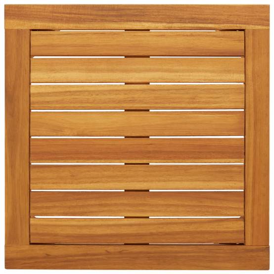5 pcs salon de jardin - Mobilier d'extérieur - Mobilier de jardin beige résine tressée et bois d'acacia - Image 7